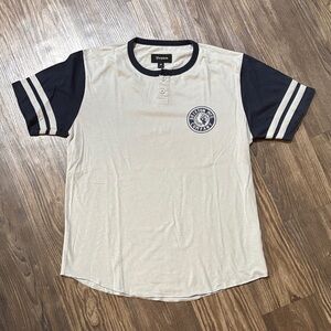 Brixton short sleeve henley tee
